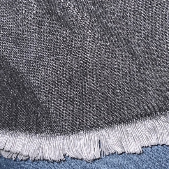 Free People Side car mini cotton denim skirt with raw hem.  NWT. - Picture 8 of 8